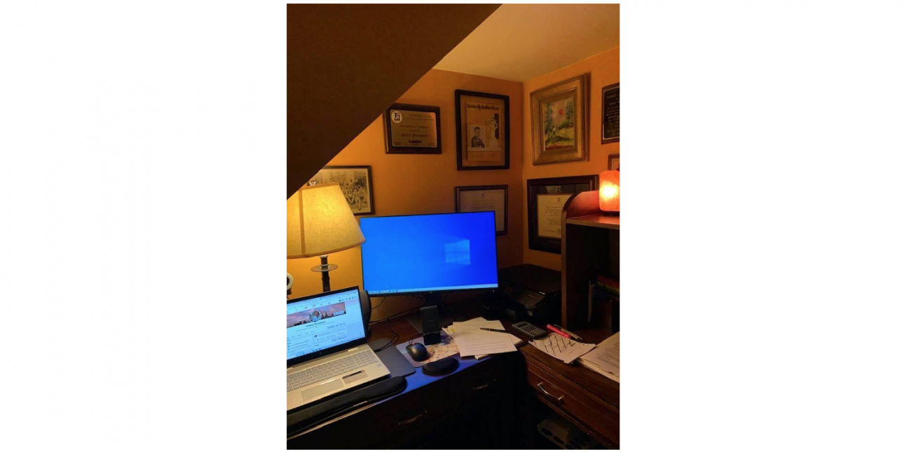 My first professional #office was a converted coat closet.