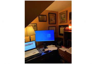 My first professional #office was a converted coat closet.